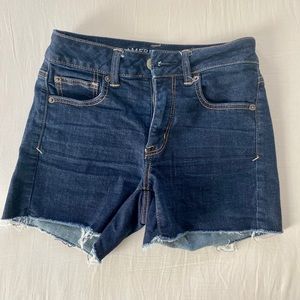 American Eagle Hi-Rise Jean Shorts